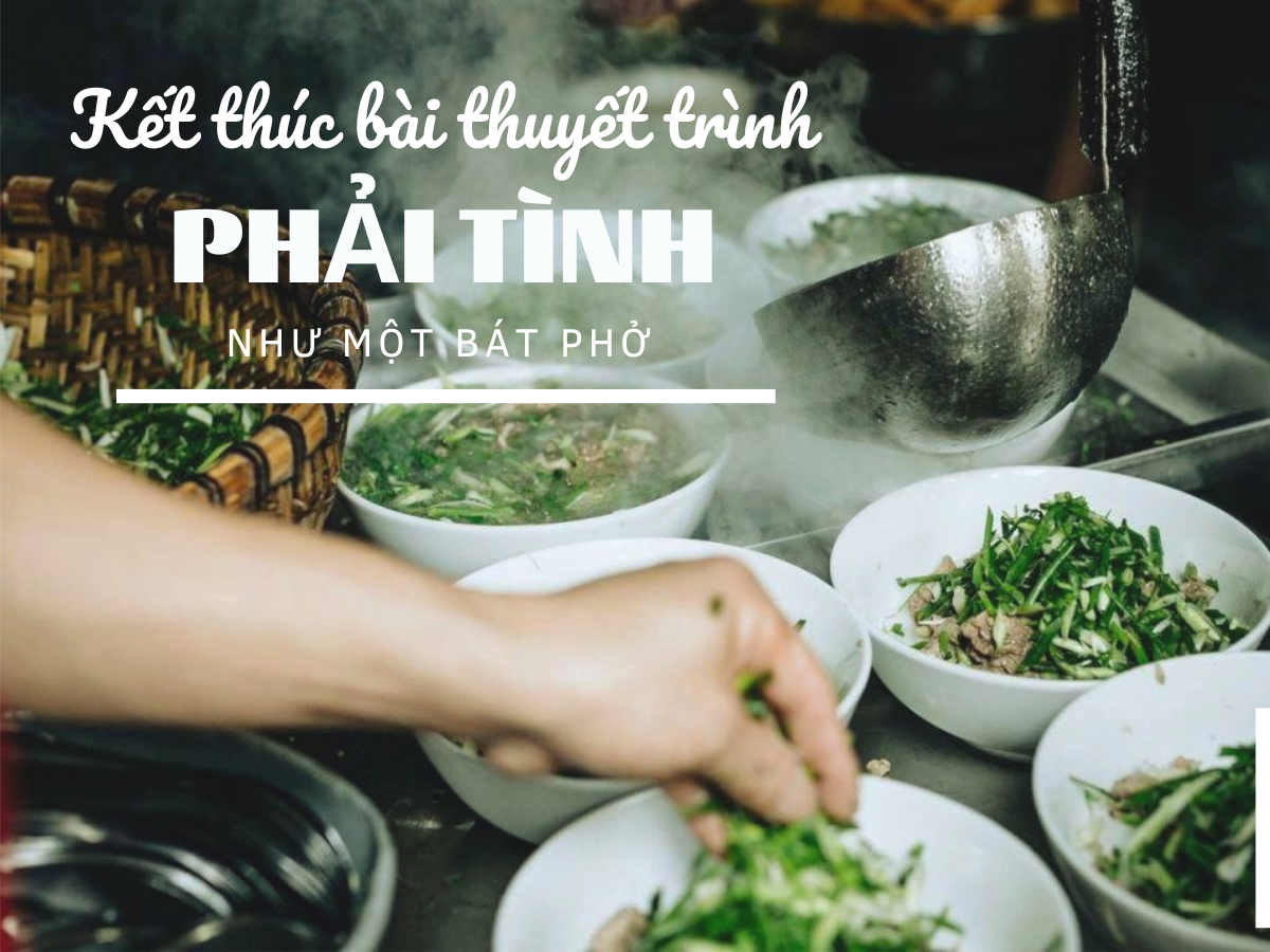 Cách kết bài thuyết trình ấn tượng