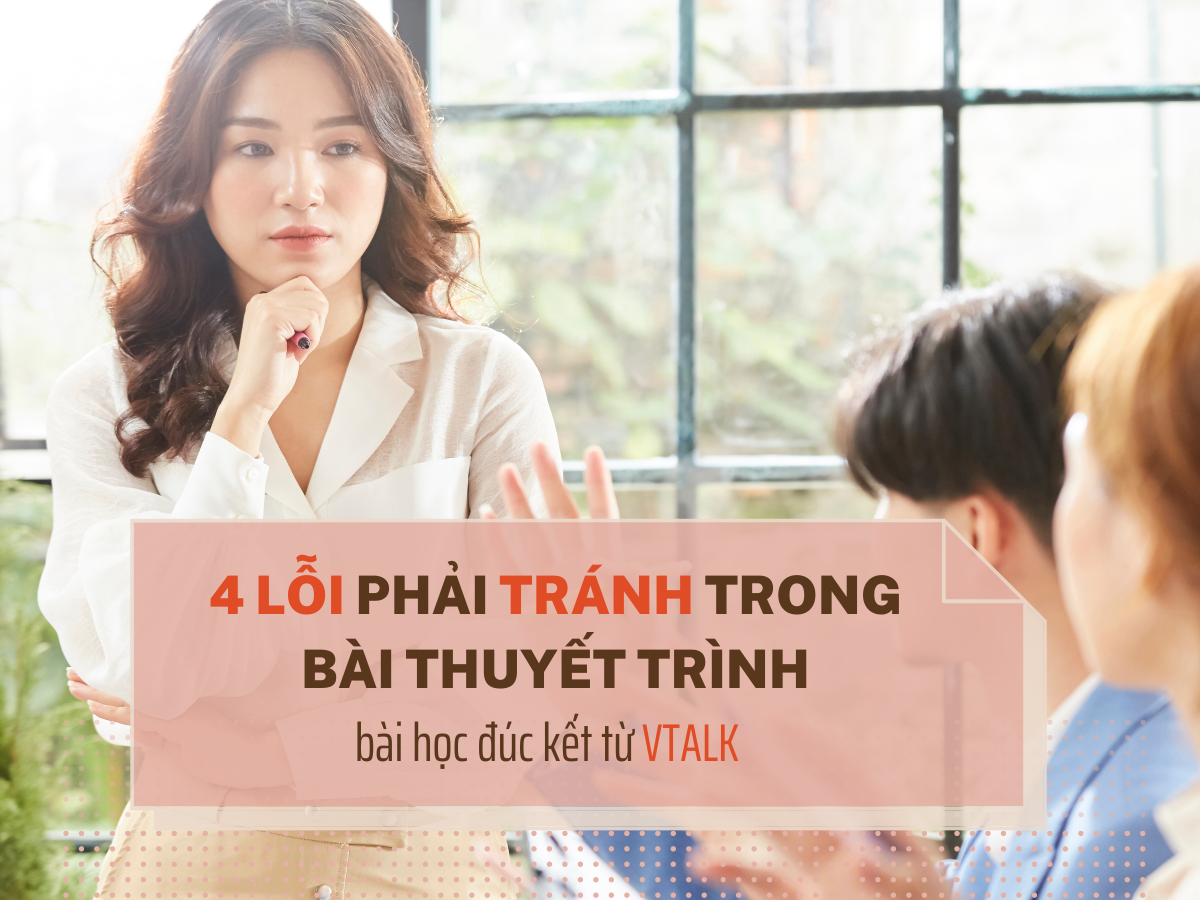 Lỗi sai khi thuyết trình