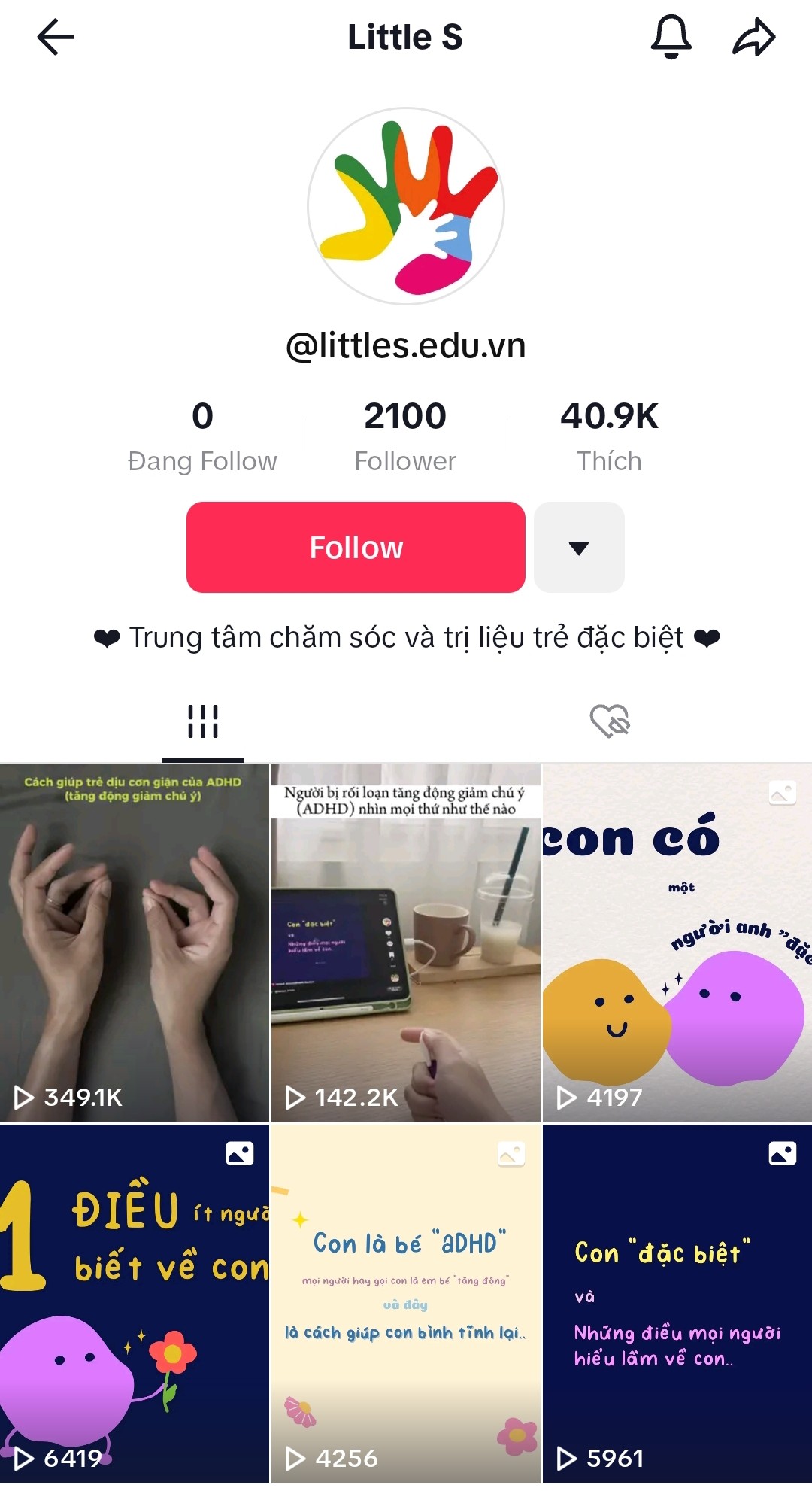 Kênh Tik Tok của Little S mới lập đã đạt được thành tích ấn tượng