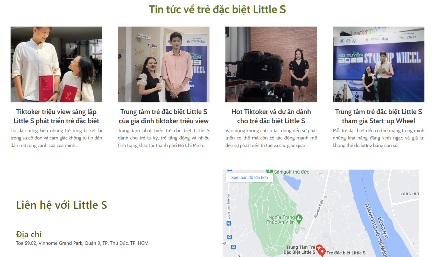 Trung tâm Trẻ đặc biệt Little S với những clip viral trên Tik Tok đang lột xác ngành giáo dục trẻ đặc biệt