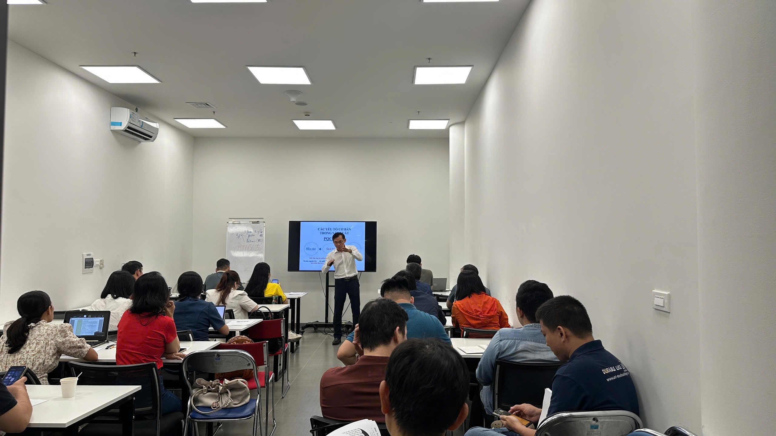 ThS. Nguyễn Đức Nhân đào tạo chuyên đề “Kỹ năng Quản lý Sản xuất” tại Startup MasterTrack