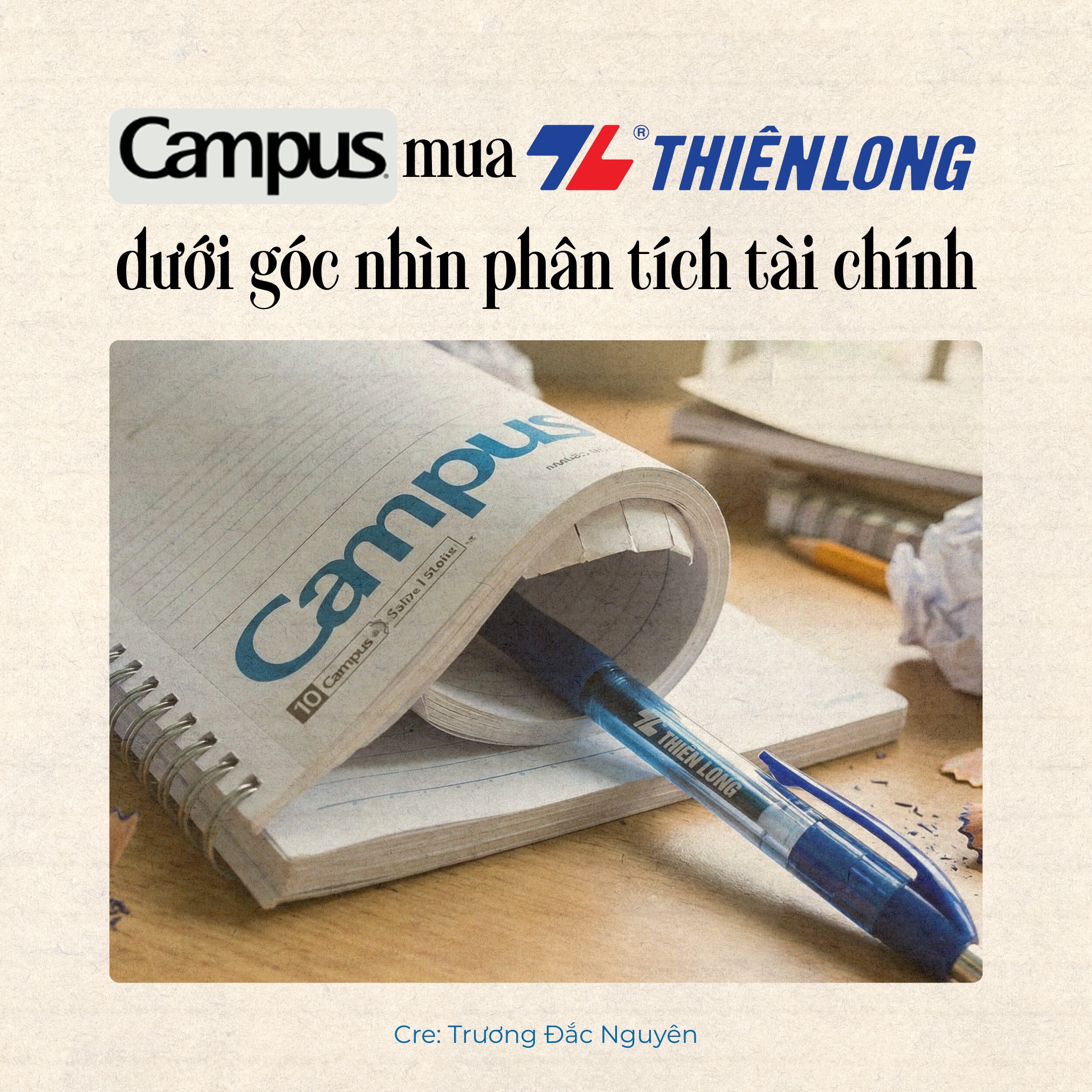 Thương vụ Tập đoàn nhật Kokuyo thâu tóm Thiên Long dưới góc nhìn tài chính