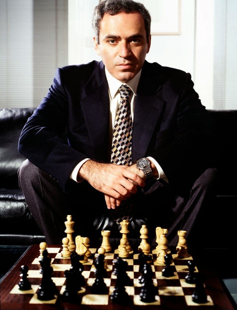 13th - Gary Kasparov | Garry kasparov, Chess master, Chess game