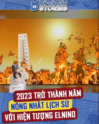 2023 trở thành năm nóng nhất lịch sử với hiện tượng Elnino