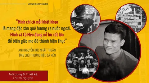 Ông chủ thương hiệu Cà Mèn - Nguyễn Đức Nhật Thuận: 'Đời startup, mình khổ thì được, sao lại để vợ mình khổ theo'