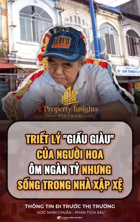 Vì sao nhiều gia đình người Hoa giàu nhưng vẫn sống trong những căn nhà cũ?