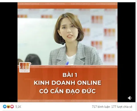 Ngọc Trinh: 'Kinh doanh online cần phải có đạo đức'
