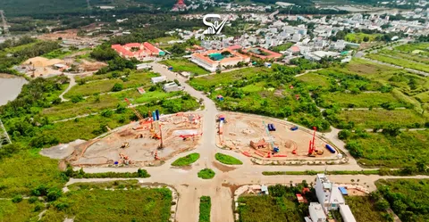 CHOLONRES 28HA NHÀ BÈ – TOÀN CẢNH TIẾN ĐỘ THI CÔNG
