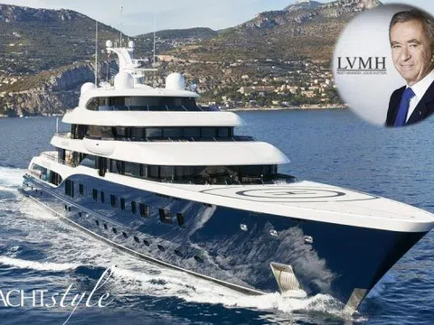 Có gì trên Symphony – Siêu du thuyền 150 triệu USD của tỷ phú giàu nhất thế giới Bernard Arnault?