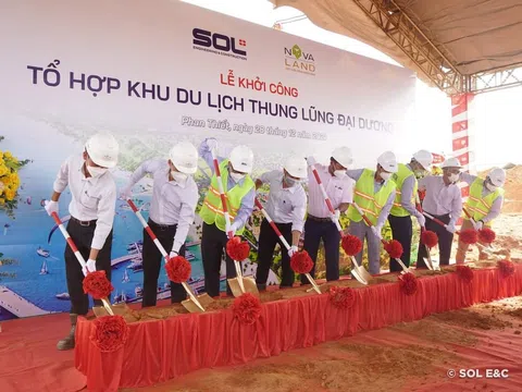 SOL E&C - công ty xây dựng mới của ông Nguyễn Bá Dương làm tổng thầu một phân khu ở dự án 1000ha của Novaland