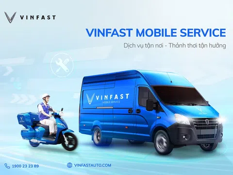 VinFast triển khai dịch vụ sửa chữa lưu động chính hãng tại Việt Nam