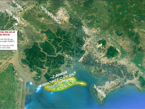 Dự án Vinhomes Cần Giờ quy mô 2.800ha rục rịch, chuẩn bị khởi công