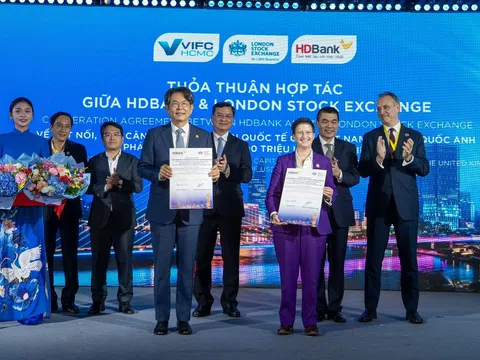 HDBank, VIFC - HCMC và Sở Giao dịch Chứng khoán London thiết lập quan hệ đối tác toàn diện, mở rộng kết nối thị trường vốn quốc tế cho doanh nghiệp Việt Nam