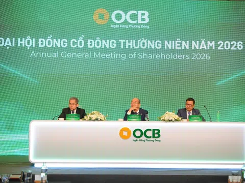 ĐHĐCĐ OCB 2026: Tăng vốn điều lệ lên 30.625 tỷ đồng