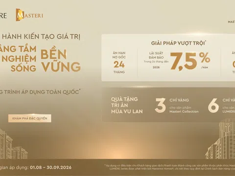 Masterise Homes: Khi những chuẩn mực cao cấp được kiểm chứng bằng trải nghiệm thực tế