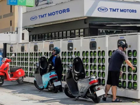 Đặt cược ô tô điện chưa “về đích”, TMT tiếp tục chiến với xe máy điện, tham vọng phủ pin với trạm sạc toàn quốc