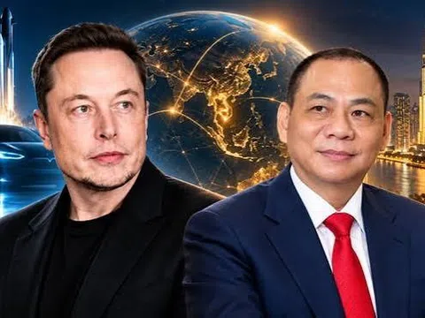 Ông Phạm Nhật Vượng xuất hiện cùng Elon Musk trong top 10 tỷ phú giàu nhất thế giới ở tuổi 50–59