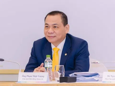 Tài sản tỉ phú Phạm Nhật Vượng áp đảo trong nhóm 5 người giàu nhất Việt Nam