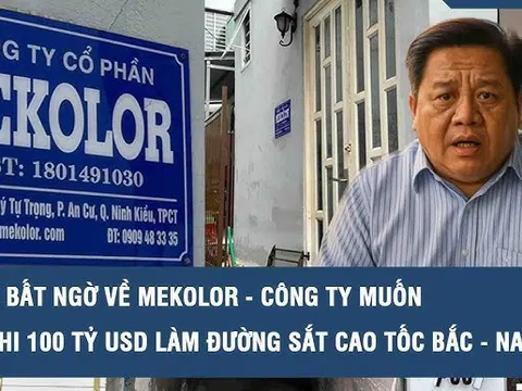 Siêu dự án đường sắt  Bắc - Nam 67 tỷ USD: Mekolor mạnh miệng “chơi tới bến” với 100 tỷ USD tự lo, còn miễn vé nửa năm, khác hẳn doanh nghiệp dự thầu khác