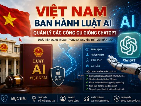 VIỆT NAM ban hành luật AI quản lý các công cụ giống CHATGPT