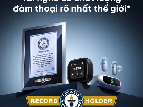 Trợ lý giám đốc toàn năng - Anker ra mắt soundcore Liberty 5 Pro và Liberty 5 Pro Max đạt kỷ lục Guinness thế giới nhờ công nghệ chip neural-net độc quyền