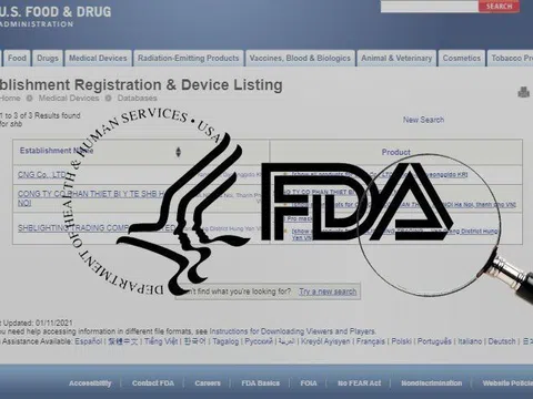 Giấy “Certificate of FDA Registration” có phải con ÁT CHỦ BÀI của ngành thực phẩm chức năng/thực phẩm bổ sung?