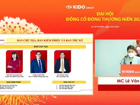 KIDO đặt kế hoạch doanh thu thuần 14.000 tỷ đồng và lợi nhuận trước thuế 900 tỷ đồng năm 2022