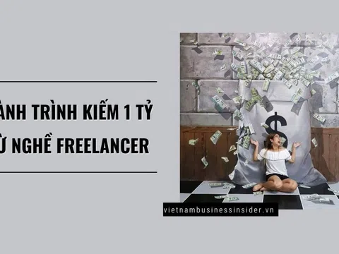 Hành trình kiếm 1 tỷ từ nghề freelancer