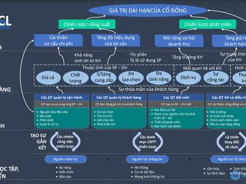 Mỗi viễn cạnh trong Bản đồ chiến lược nên có bao nhiêu chiến lược và thường có chiến lược là gì?